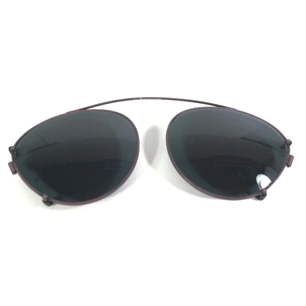 Vintage l.a. Eyeworks Sunglasses for SAM Matte Purple Frames with Gray Lenses